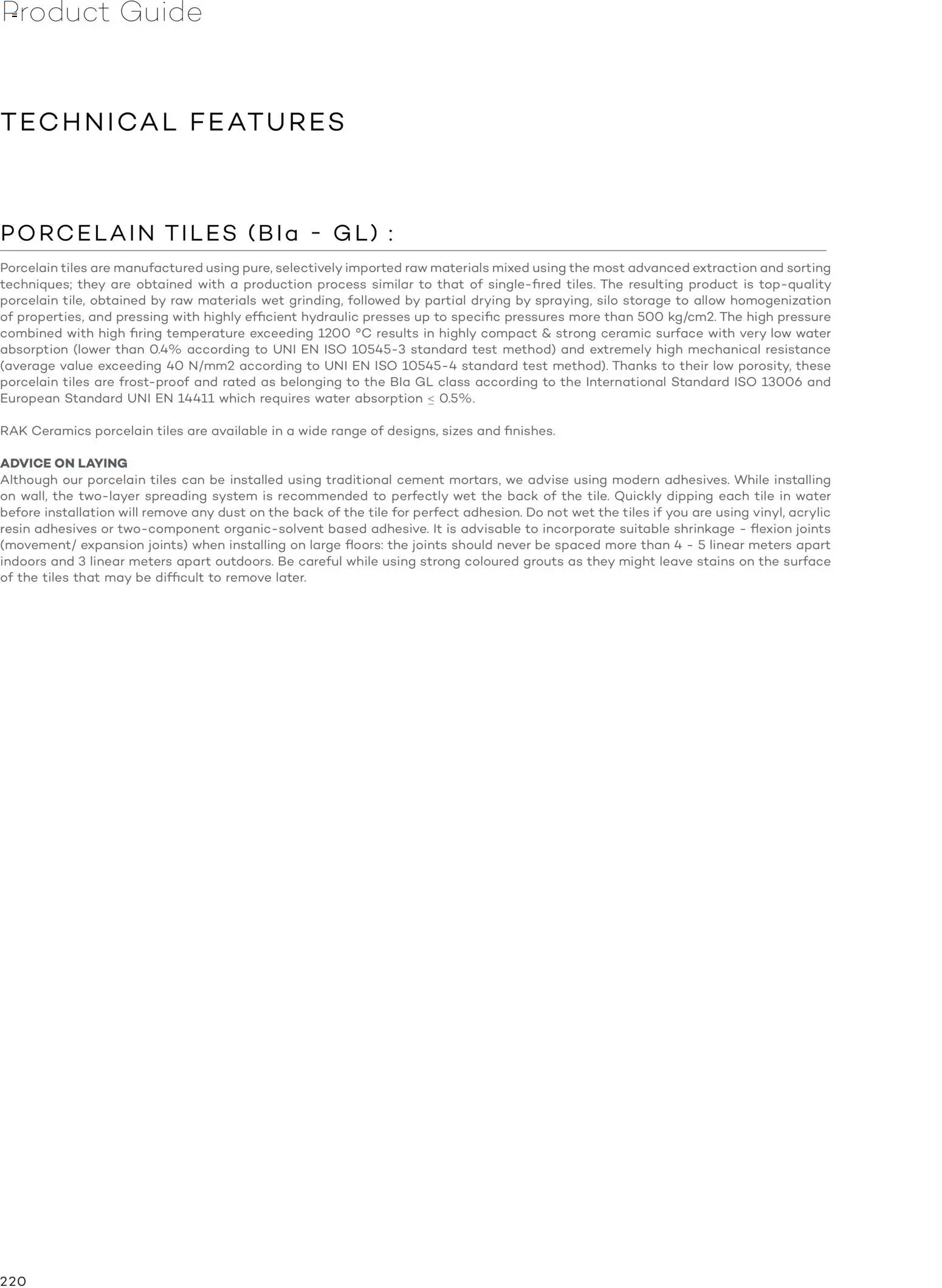 {H1} | Page: 222 | Products: Cement, Water