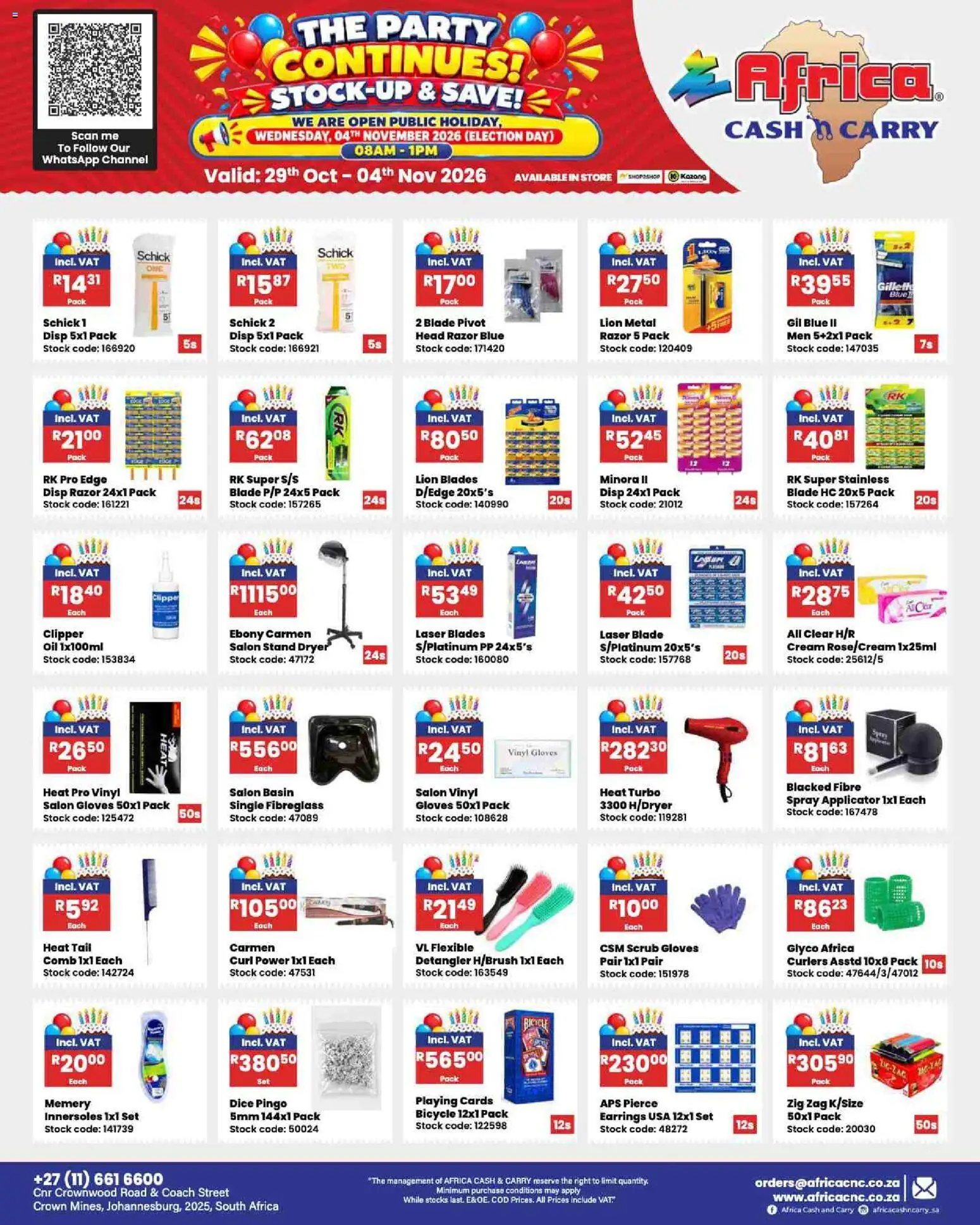 New Africa Cash & Carry catalogue – valid from 29/10/2026 | Page: 22