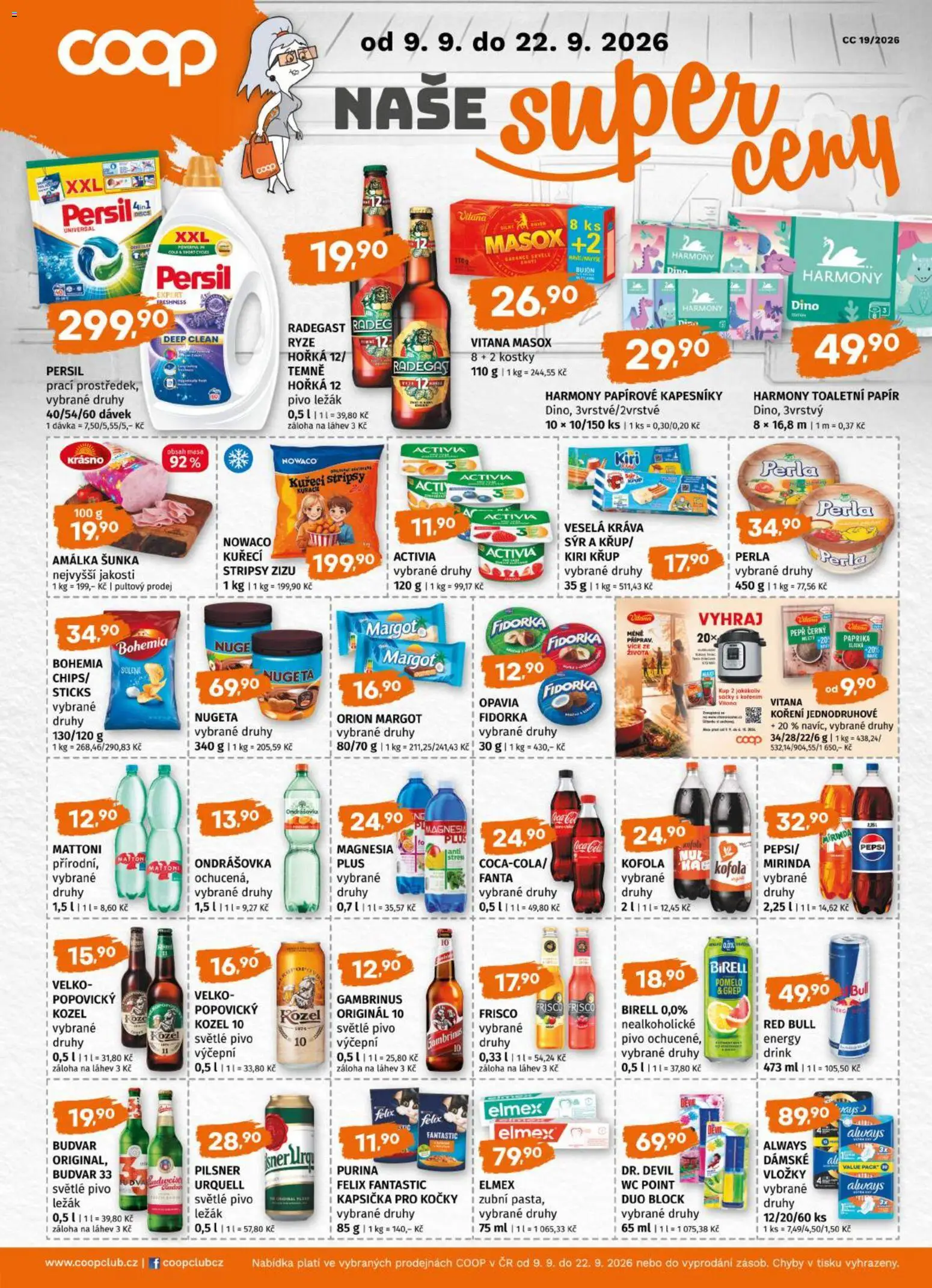 Trefa leták od 09.09.2026 | Strana: 9 | Produkty: Elmex, Grep, Paprika, Nugeta