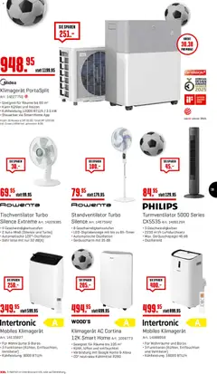 Interdiscount aktionen ab 08.06.2026 gültig | Seite: 19 | Produkte: Klimagerät, Turmventilator, Ventilator, Philips