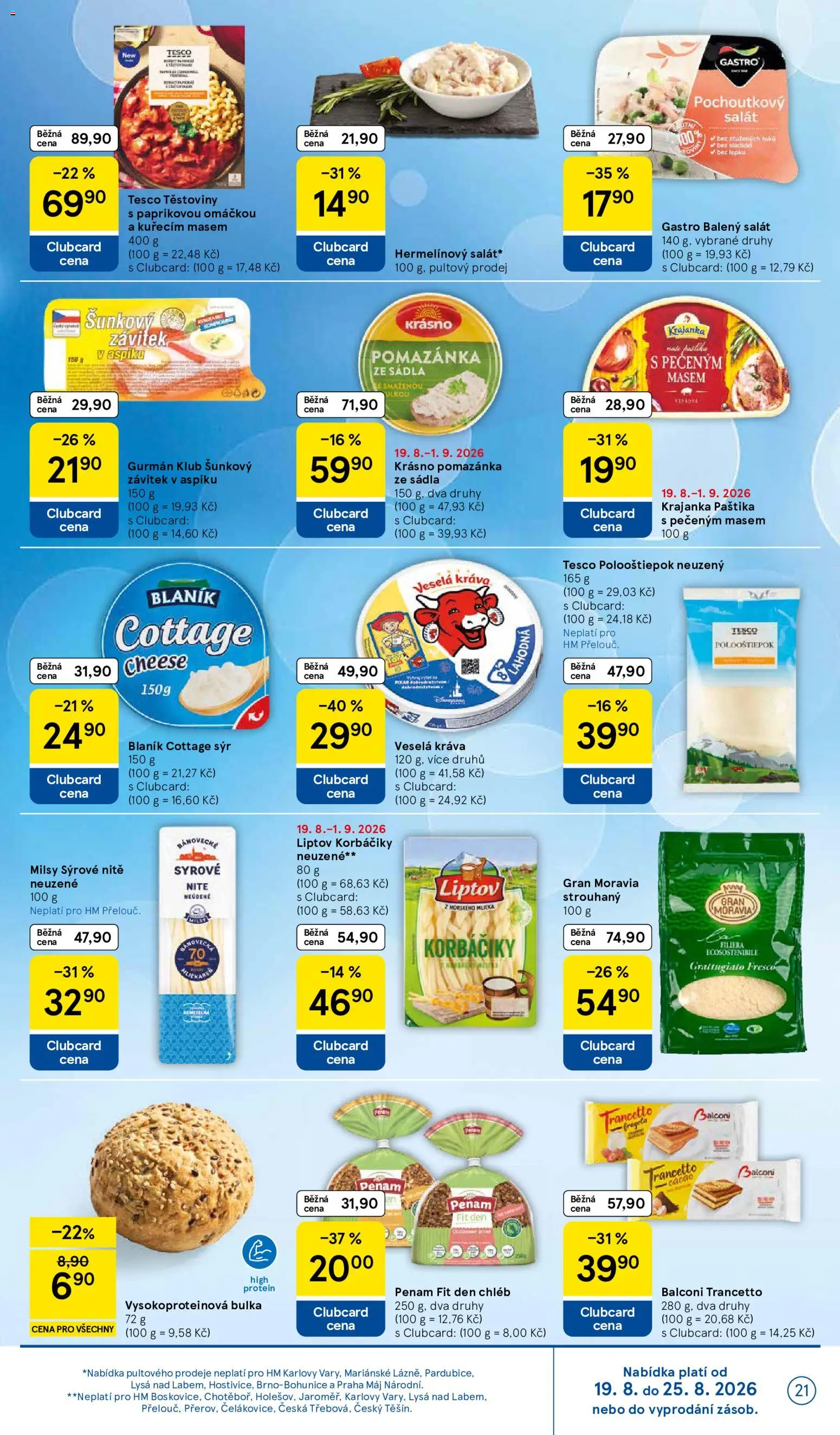 Tesco leták - Hypermarket od 19.08.2026 | Strana: 21