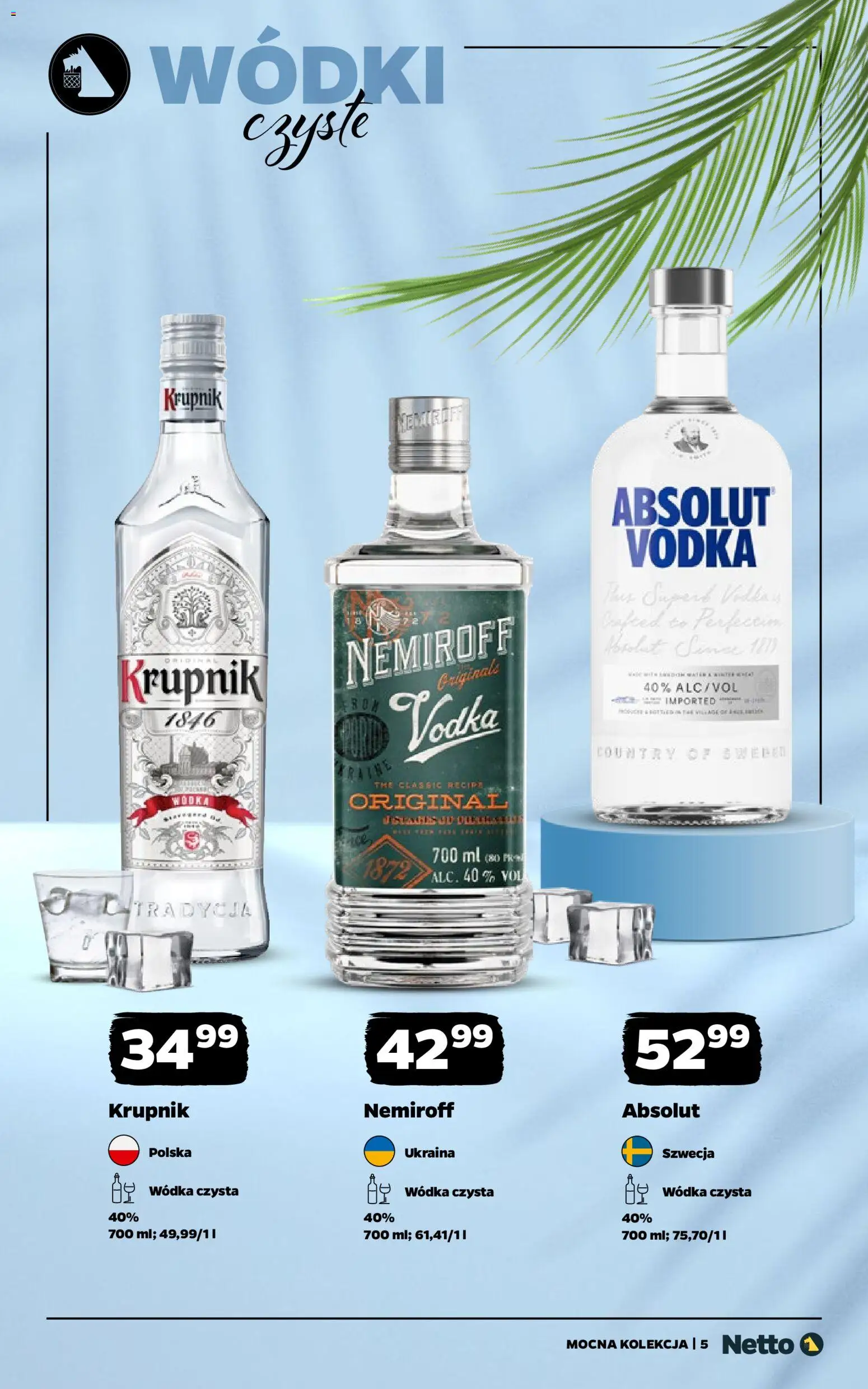 Netto gazetka - Alkohole mocne od 22.06.2026 | Strona: 5