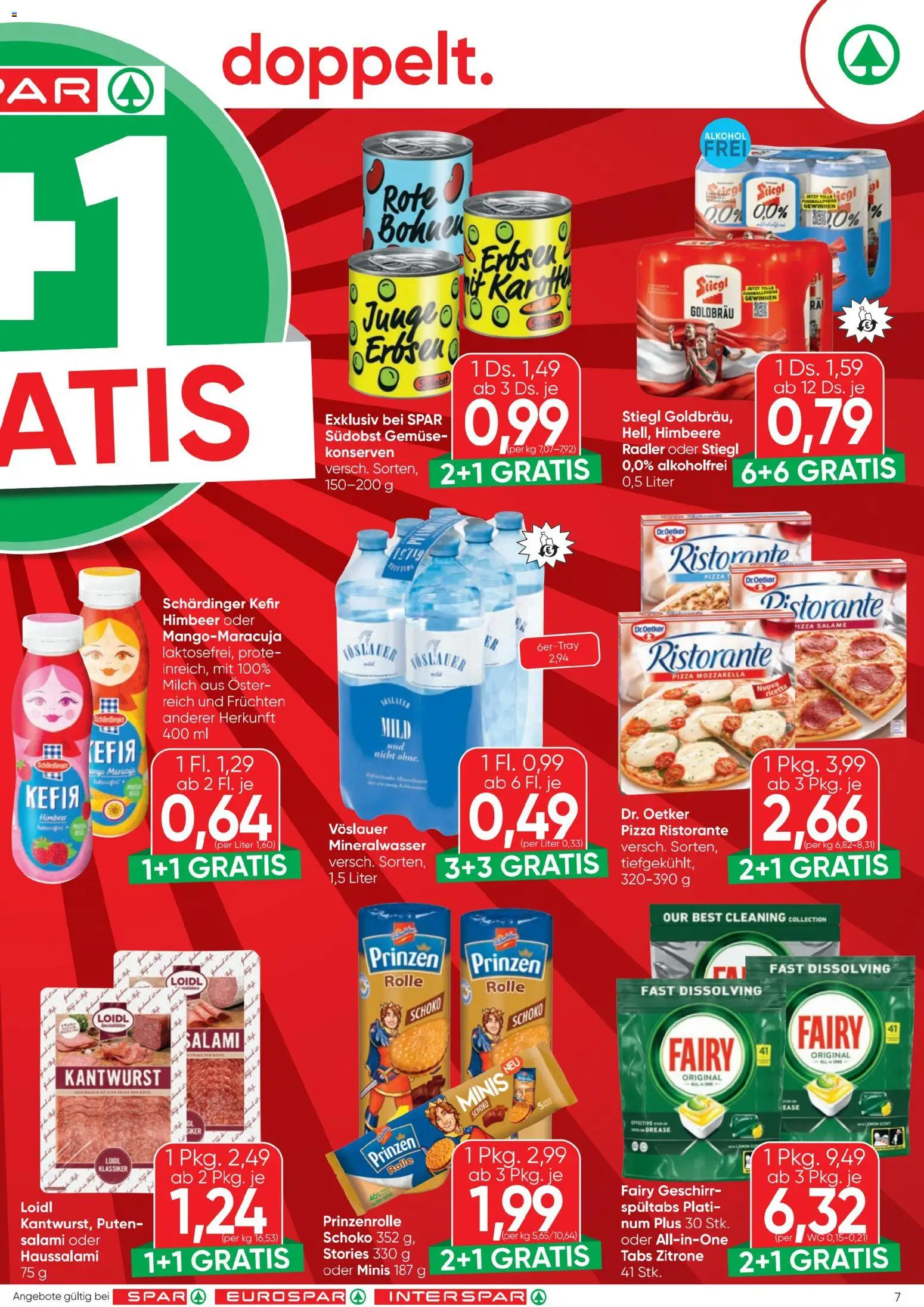 Spar - Flugblatt gültig ab 25.06.2026 | Seite: 7