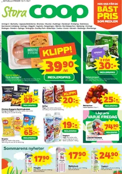 Stora Coop erbjudanden - Förhandsvisning av reklamblad från butik Stora Coop aktuell från 13/07/2026