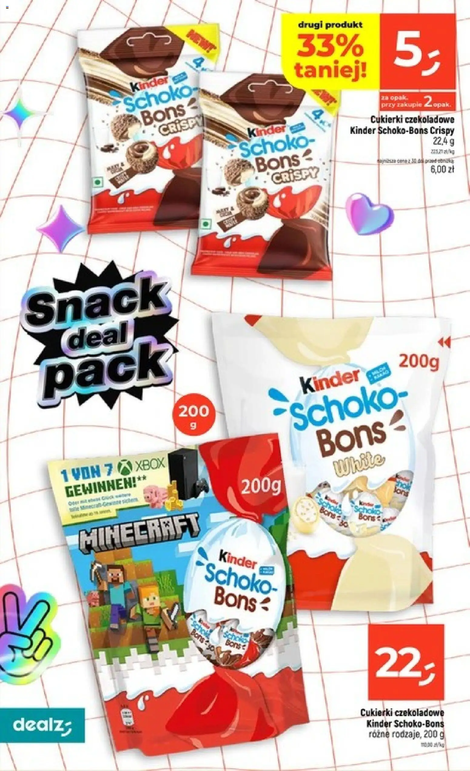 Dealz gazetka od 13.08.2026 | Strona: 8 | Produkty: Cukierki czekoladowe, Cukierki