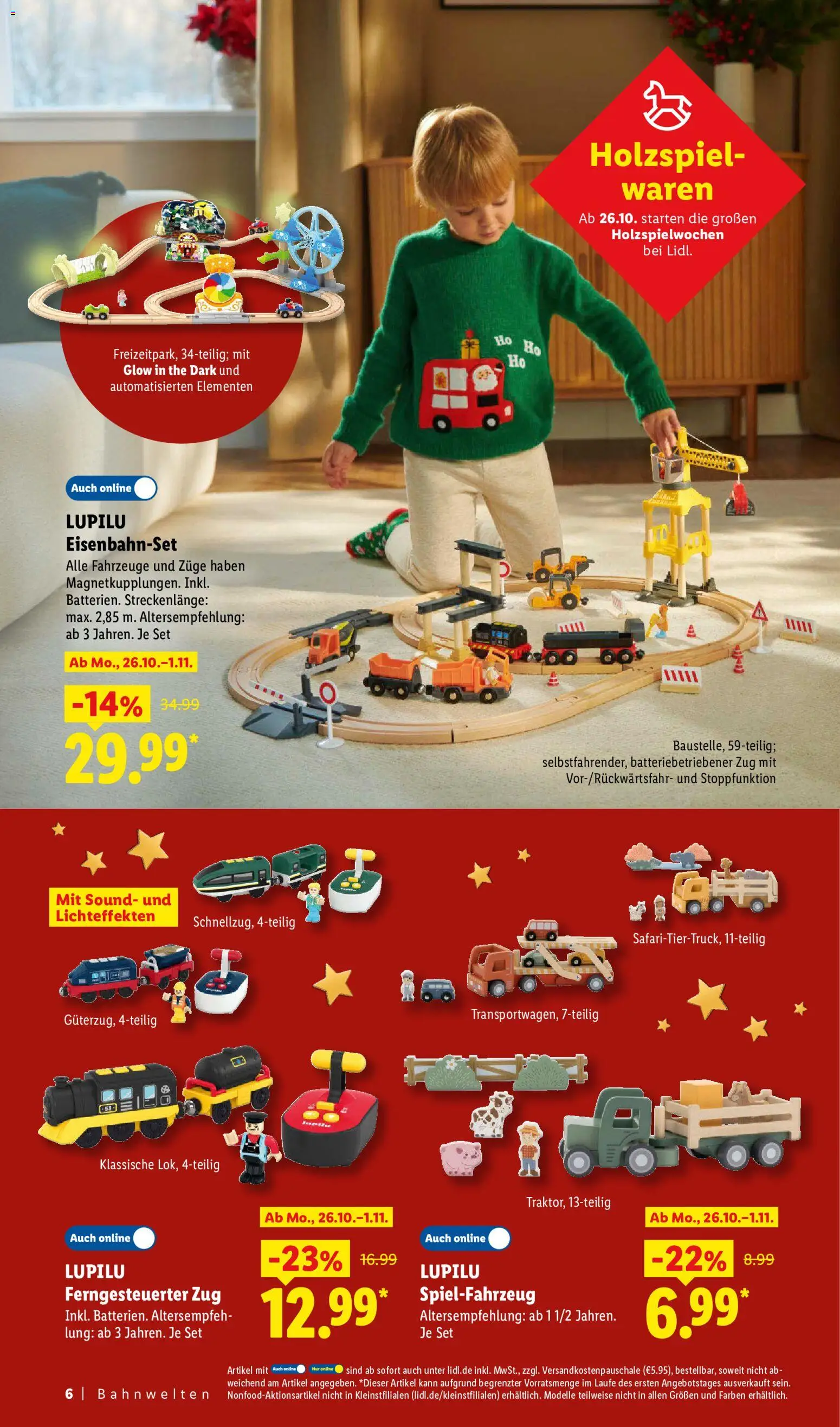 Lidl Německo leták - Spielwarenmagazin 2026 od 19.10.2026 | Strana: 6
