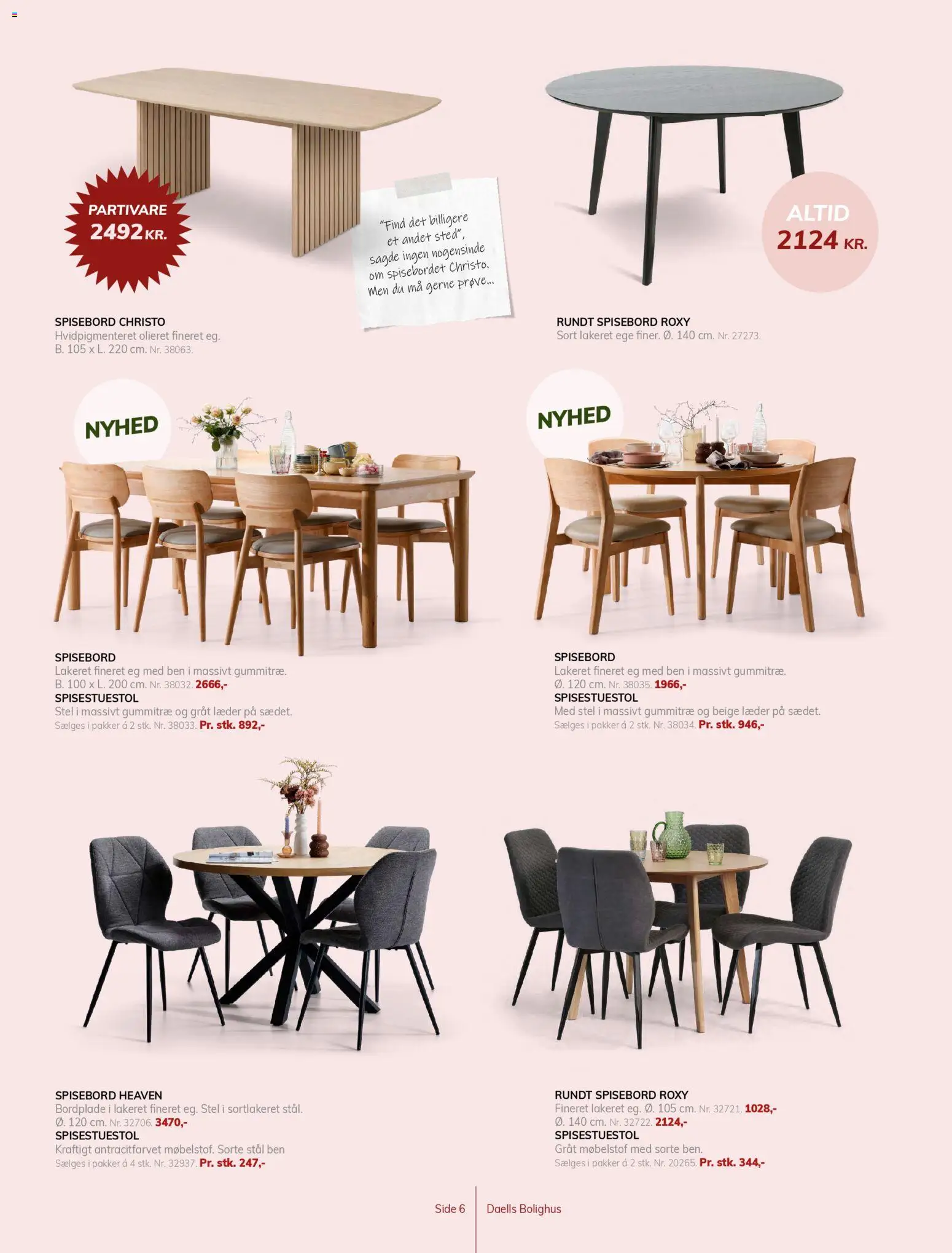 Daells Bolighus tilbudsavis – gyldig fra 15/04/2026 | Side: 6