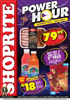 Shoprite specials catalogue – valid from 06.06.2026