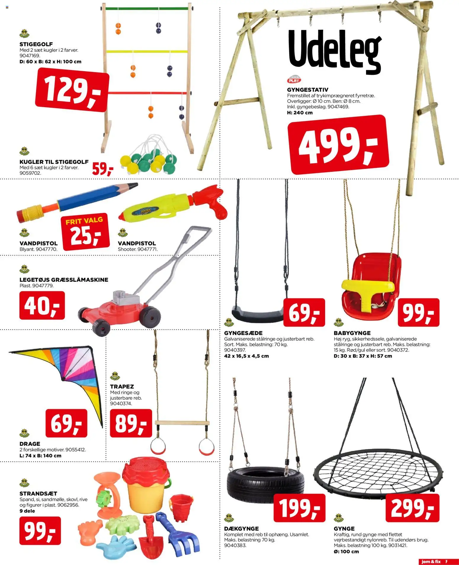 Jem & fix tilbudsavis – gyldig fra 10.05.2026 | Side: 7 | Produkter: Græsslåmaskine