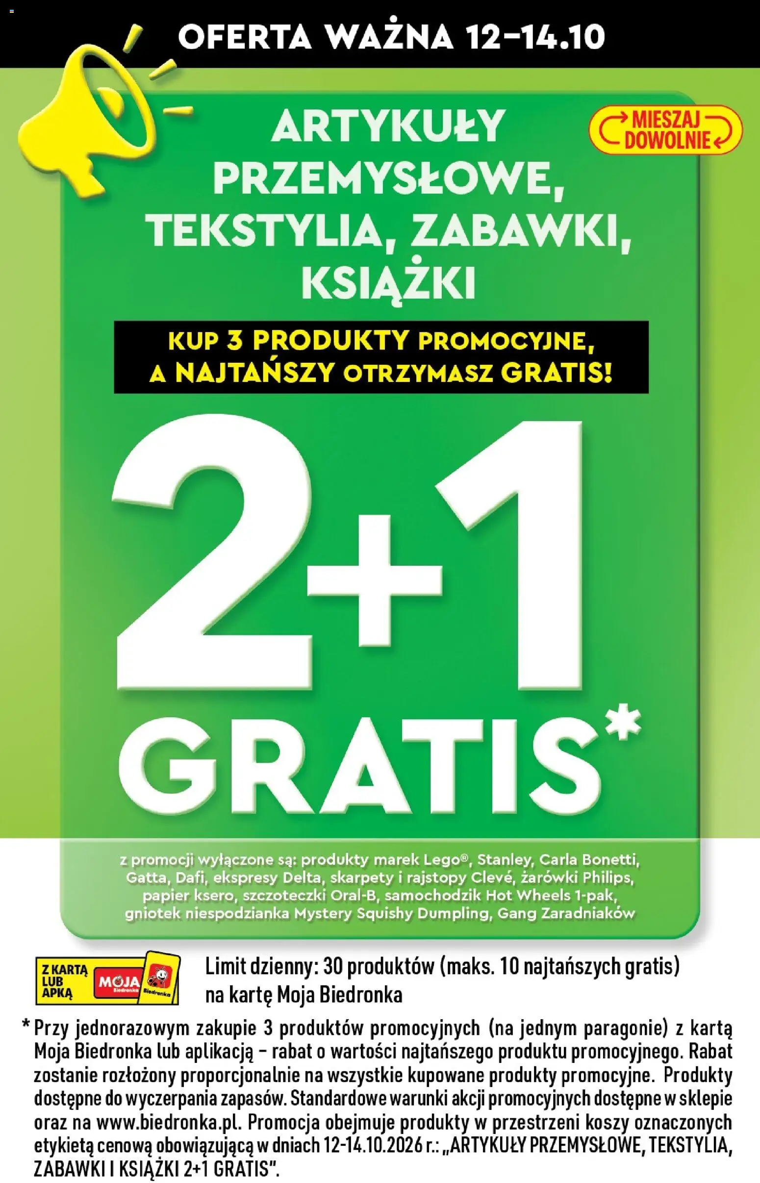 Biedronka gazetka od poniedziałku od 12.10.2026 | Strona: 28