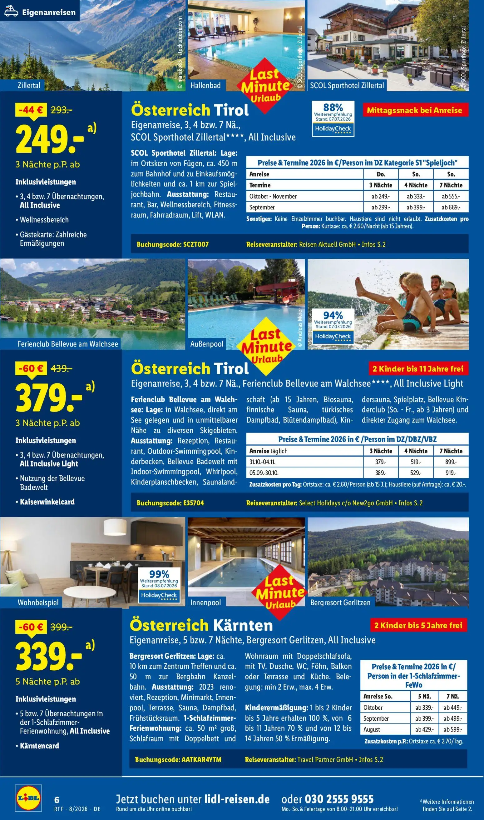 Lidl Reisen Prospekt – gültig ab 12.08.2026 | Seite: 6