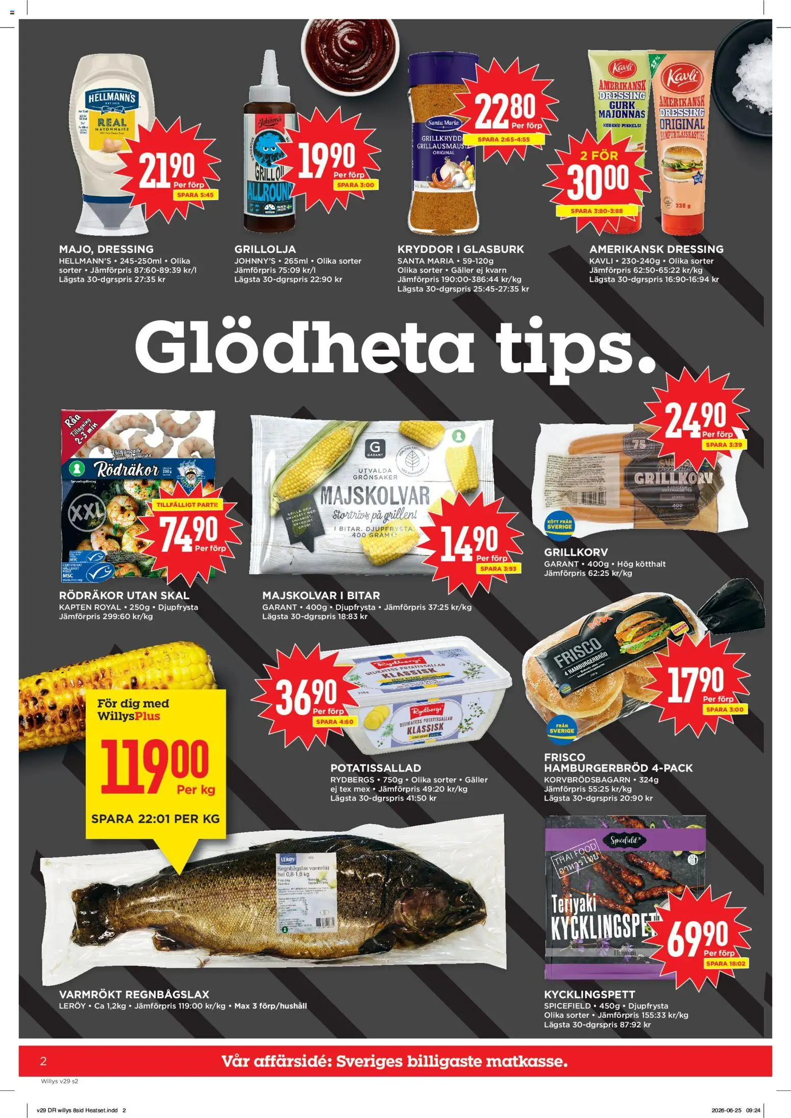 Willys reklamblad aktuell från 13/07/2026 | Sida: 2