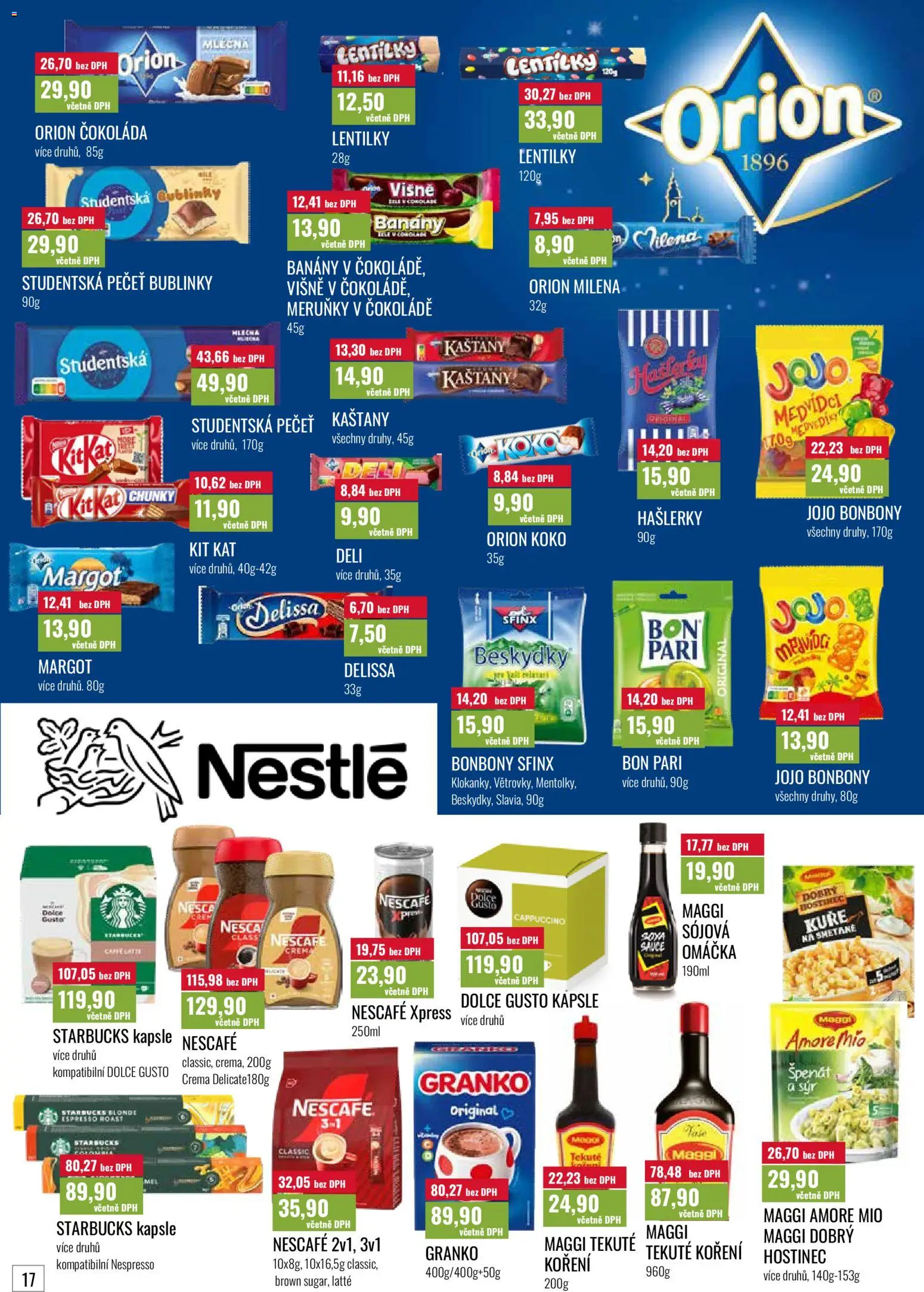 Ratio leták od 01.07.2026 | Strana: 18 | Produkty: Maggi, Kapsle, Koření, Starbucks kapsle