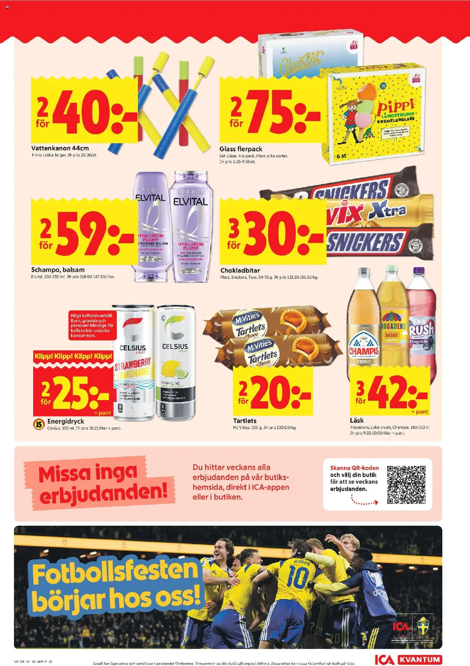 ICA Kvantum reklamblad aktuell från 29/06/2026 | Sida: 5