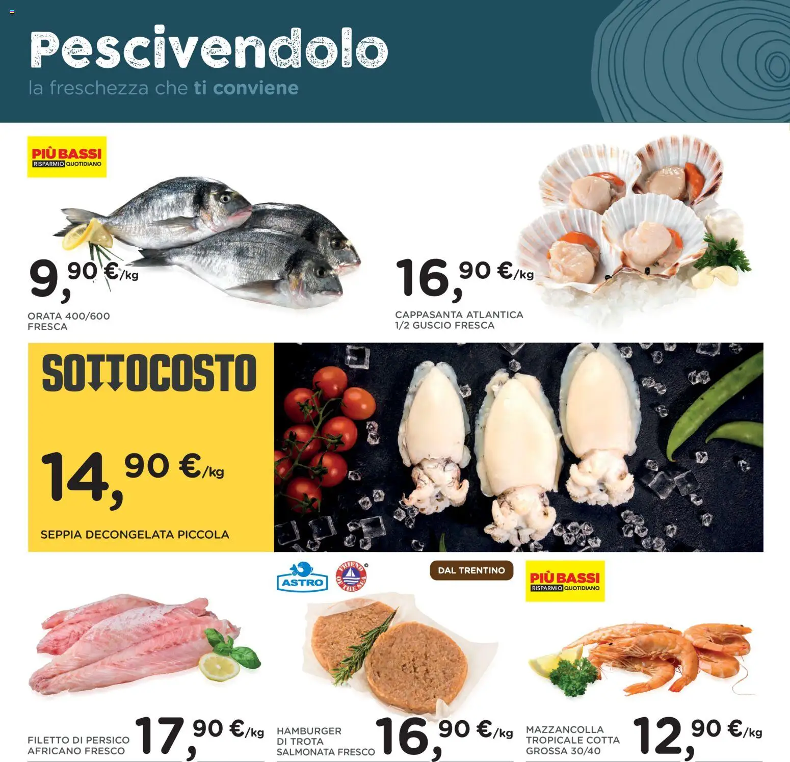 Volantino Poli del 22.04.2026 | Pagina: 8 | Prodotti: Trota, Orata, Hamburger