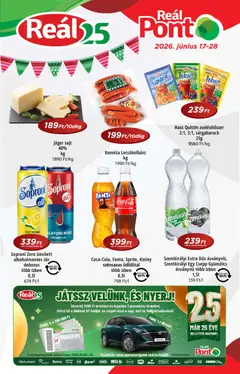Reál Pont akciós újság - amely érvényes a következő dátumtól: 17.06.2026