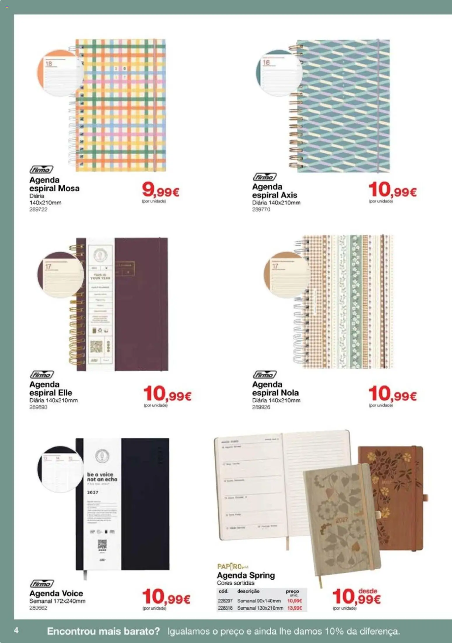 Staples folheto Agendas 2027 │ válido de 19/10/2026 | Página: 4