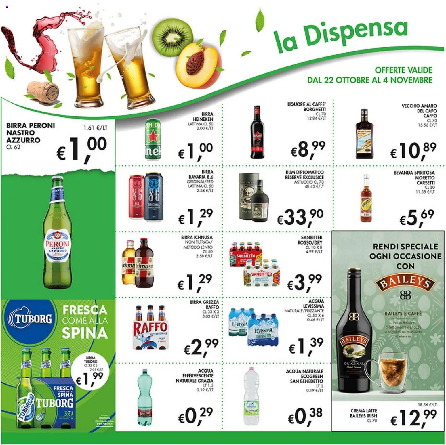 Volantino Coal del 22/10/2026 | Pagina: 16 | Prodotti: Caffè, Baileys, Rum, Rum Diplomático