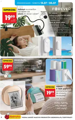 Náhled letáku Biedronka Polsko leták - Hity i inspiracje od 13.07.2026 | Strana: 6 | Produkty: Džem, Tablet
