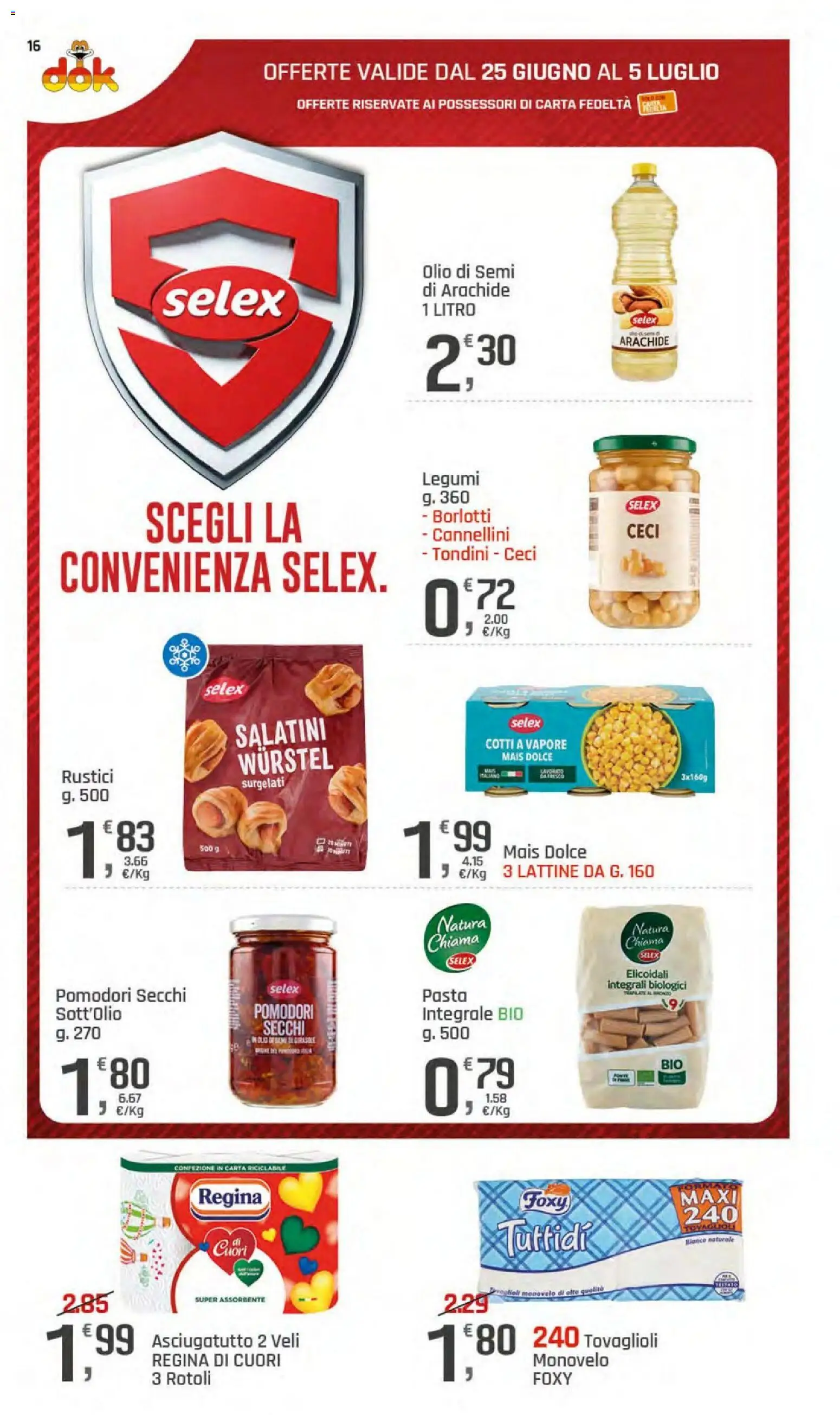 Volantino DOK del 25.06.2026 | Pagina: 16