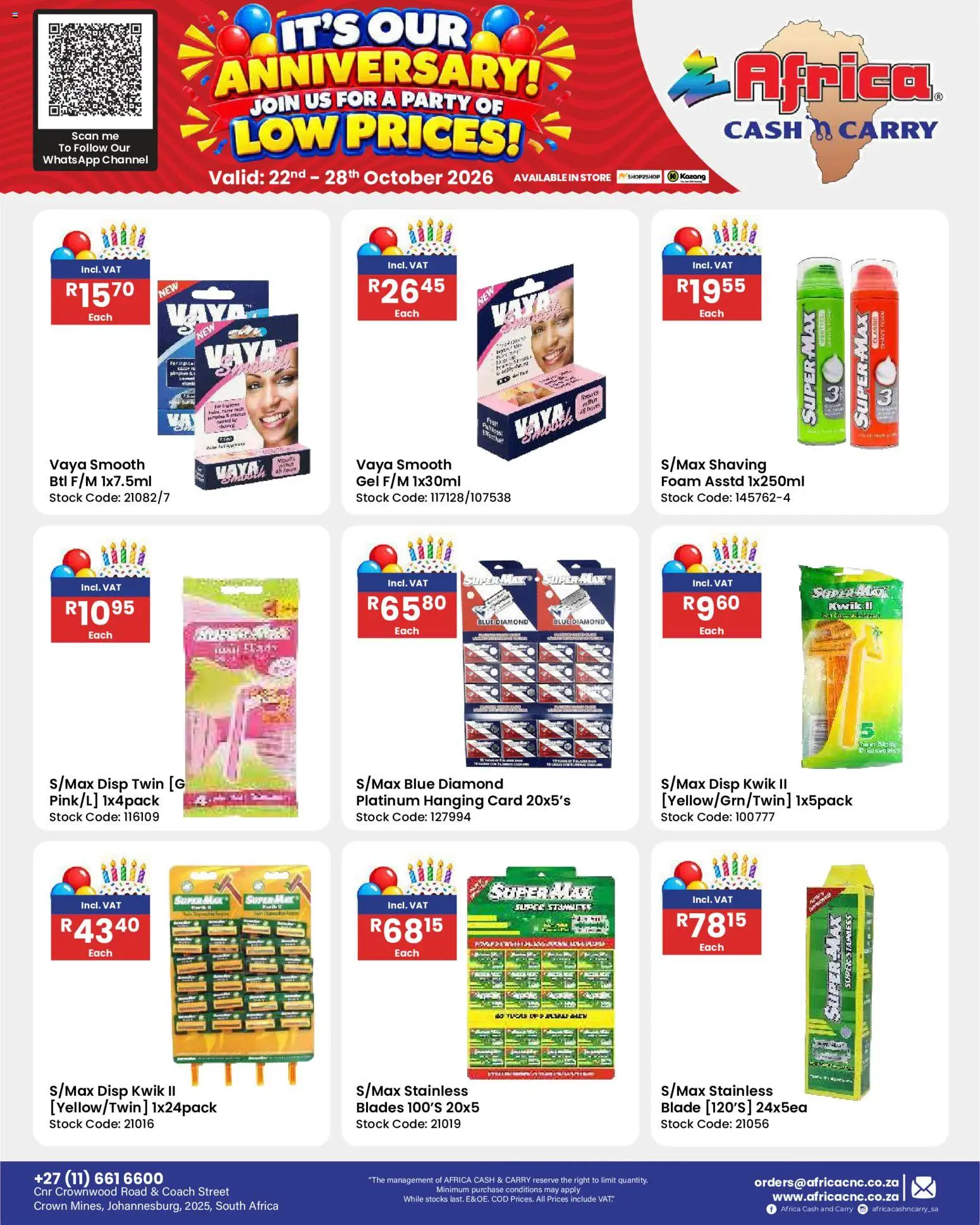 New Africa Cash & Carry catalogue – valid from 22/10/2026 | Page: 131