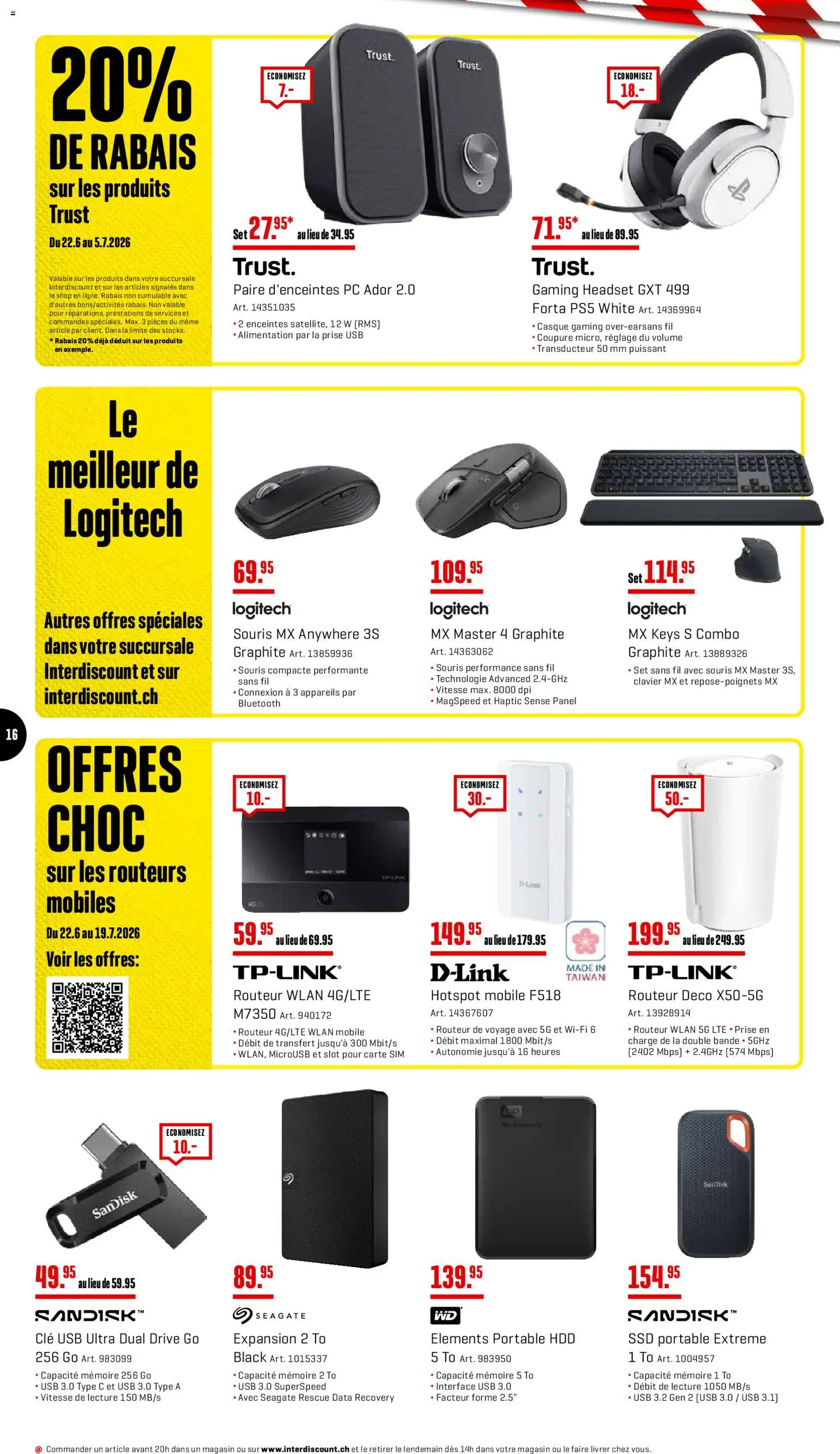 Interdiscount aktionen FR – gültig ab 22.06.2026 | Seite: 16