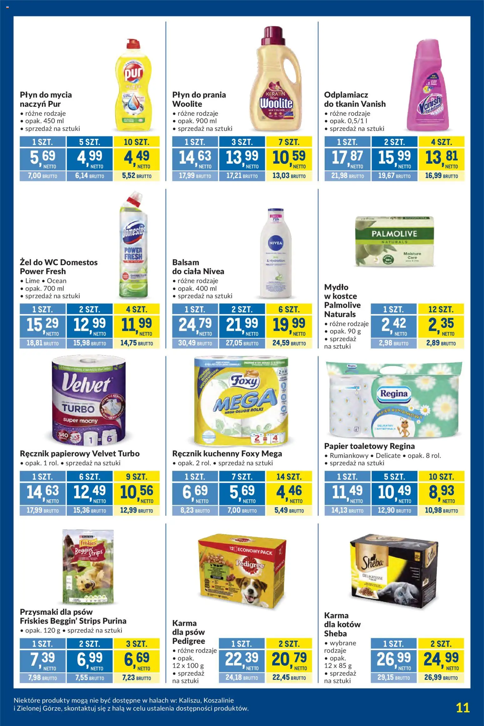 Makro gazetka - Kupujesz więcej płacisz mniej od 07.07.2026 | Strona: 11 | Produkty: Vanish, Pedigree, Karma dla kotów, Odplamiacz