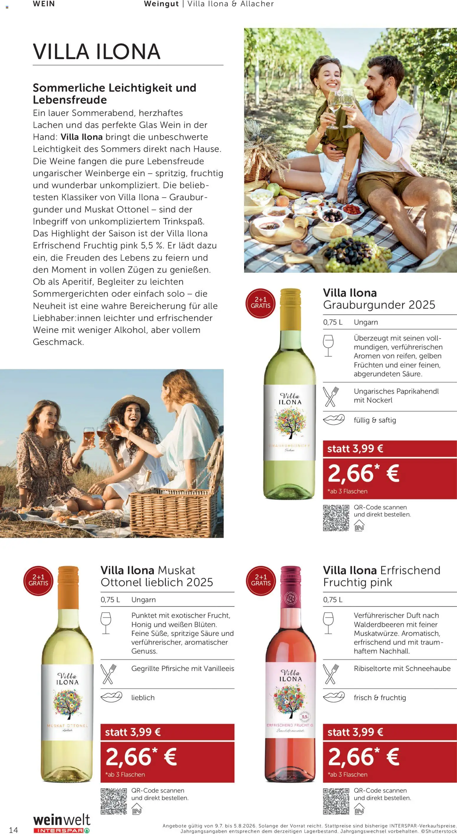 Interspar Wein Welt gültig ab 09.07.2026 | Seite: 14 | Produkte: Duft, Wein