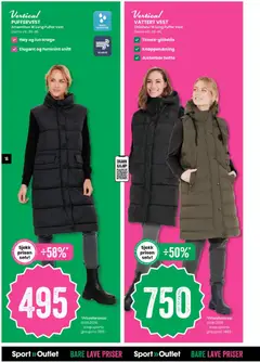 Forhåndsvisning av Sport Outlet kundeavis gyldig fra 15/09/2026 | Side: 16 | Produkter: Vest, Vann
