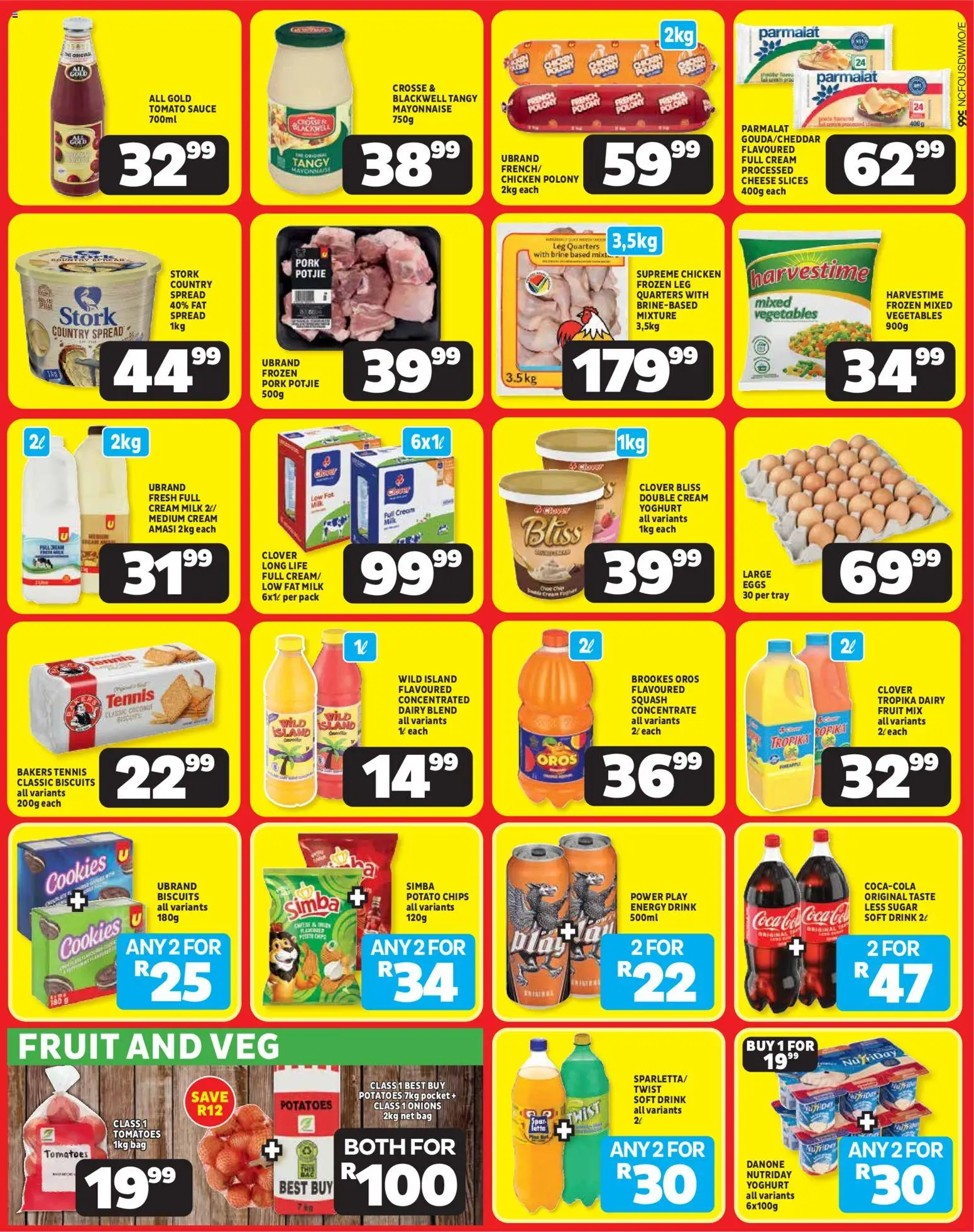 New Usave catalogue – valid from 24/08/2026 | Page: 3 | Products: Cheese, Pork, Tomato sauce, Sauce