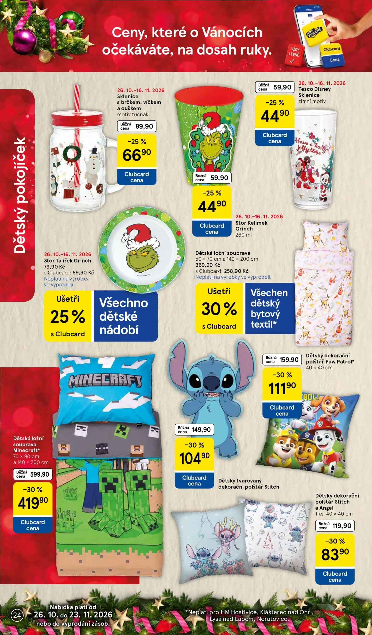 Tesco leták - Vánoční katalog hraček od 26.10.2026 | Strana: 24