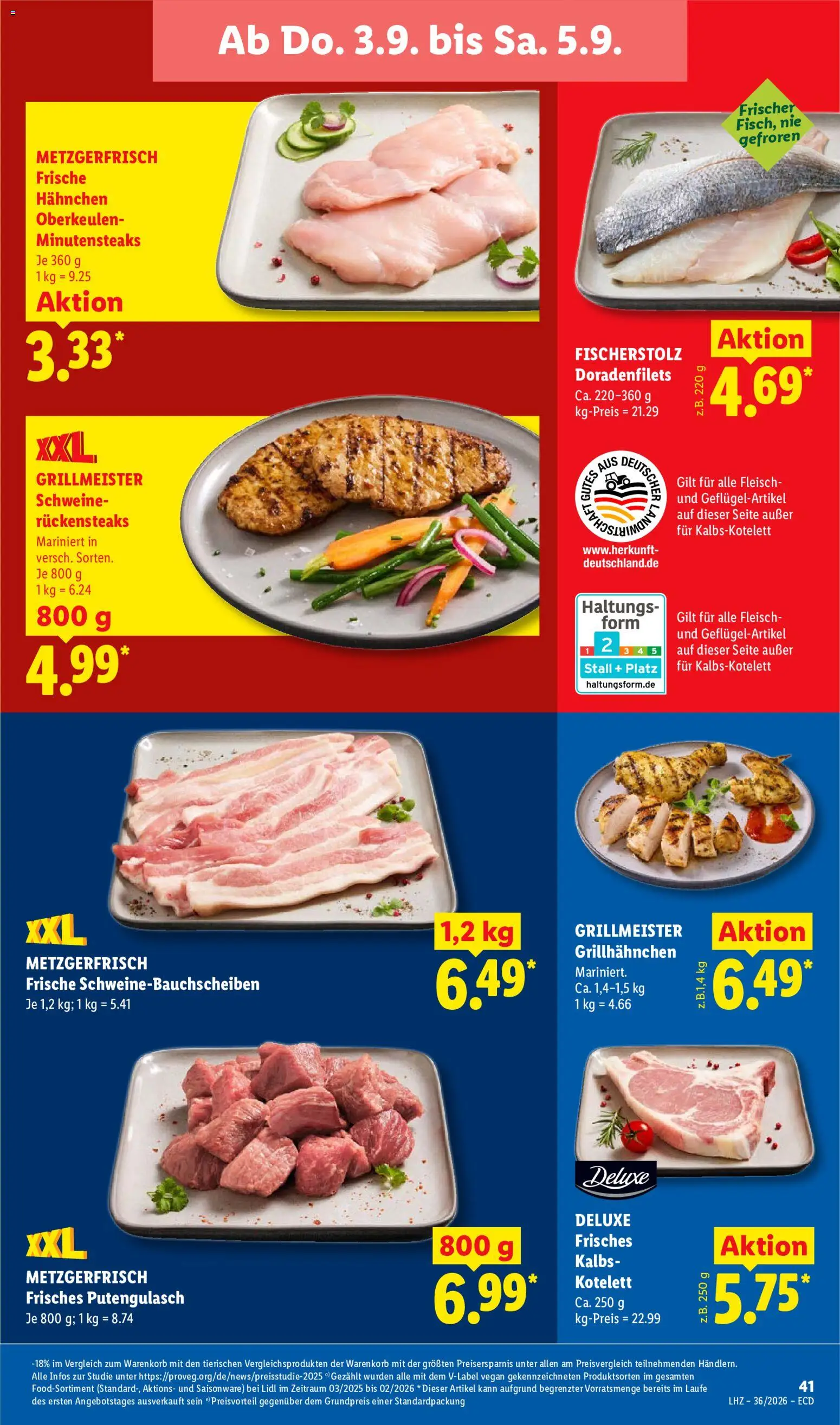 Lidl Německo leták od 31.08.2026 | Strana: 65 | Produkty: Vegan, Deluxe