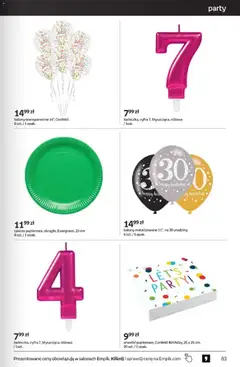 Pogląd oferty "Empik promocje" - ważna od 03.06.2026 | Strona: 83 | Produkty: Talerze