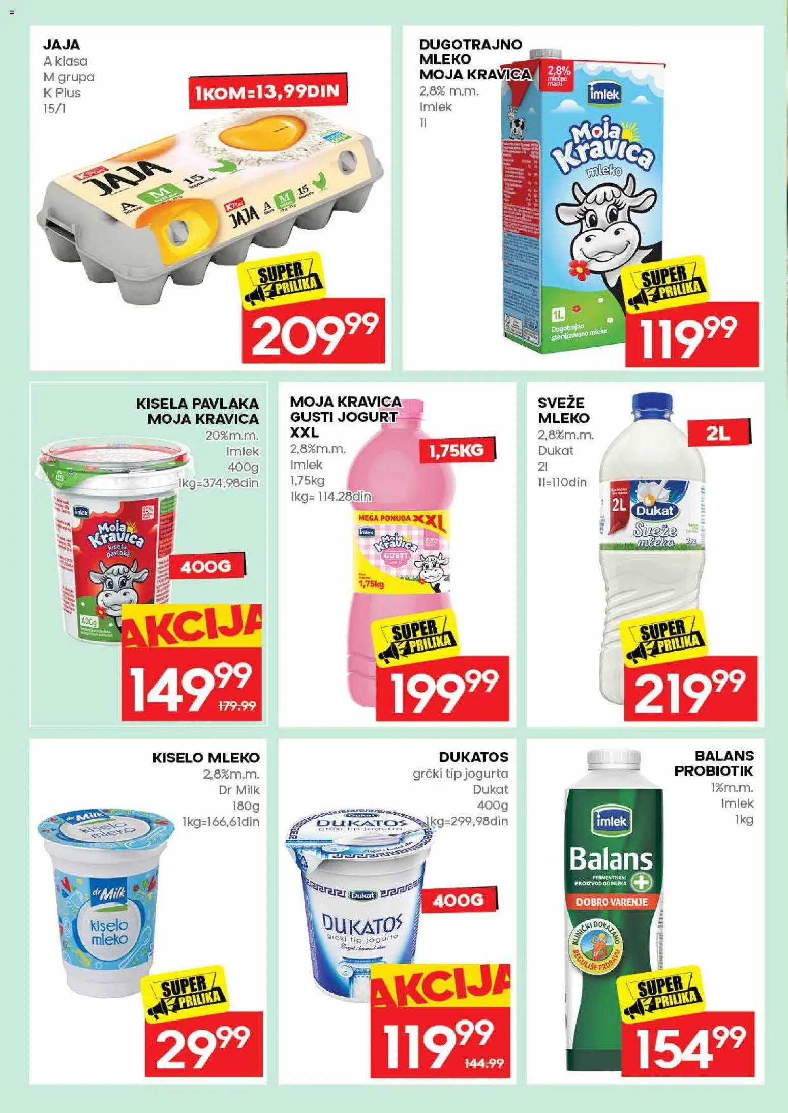 Roda katalog - važi od 28.05.2026 | Strana: 10 | Proizvode: Kisela pavlaka, Dukatos, Mleko, Pavlaka