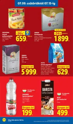 MIZO UHT barista ital, 1 l - amely érvényes a következő dátumtól: 2026.07.09. | Oldal: 16