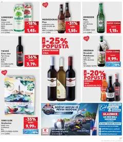 Kaufland - Split-Ravne njive - Pregled kataloga iz trgovine Kaufland, vrijedi od 26.08.2026 | Stranica: 27 | Proizvodi: Bijelo vino, Heineken, Crno vino, Liker