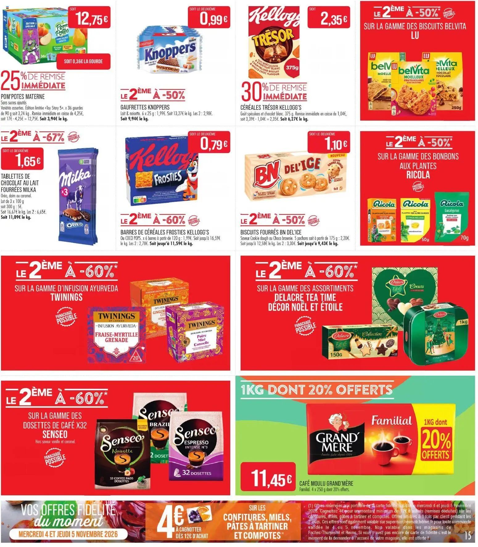 {H1} | Page: 15 | Produits: Pomme, Pochons, Gourde, Infusion