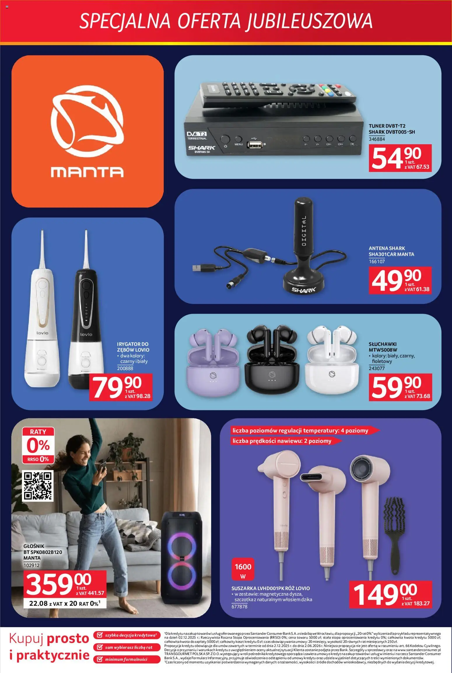Selgros cash&carry gazetka - Specjalna oferta jubileuszowa od 18.06.2026 | Strona: 8 | Produkty: Słuchawki, Głośnik, Szczotka, Irygator