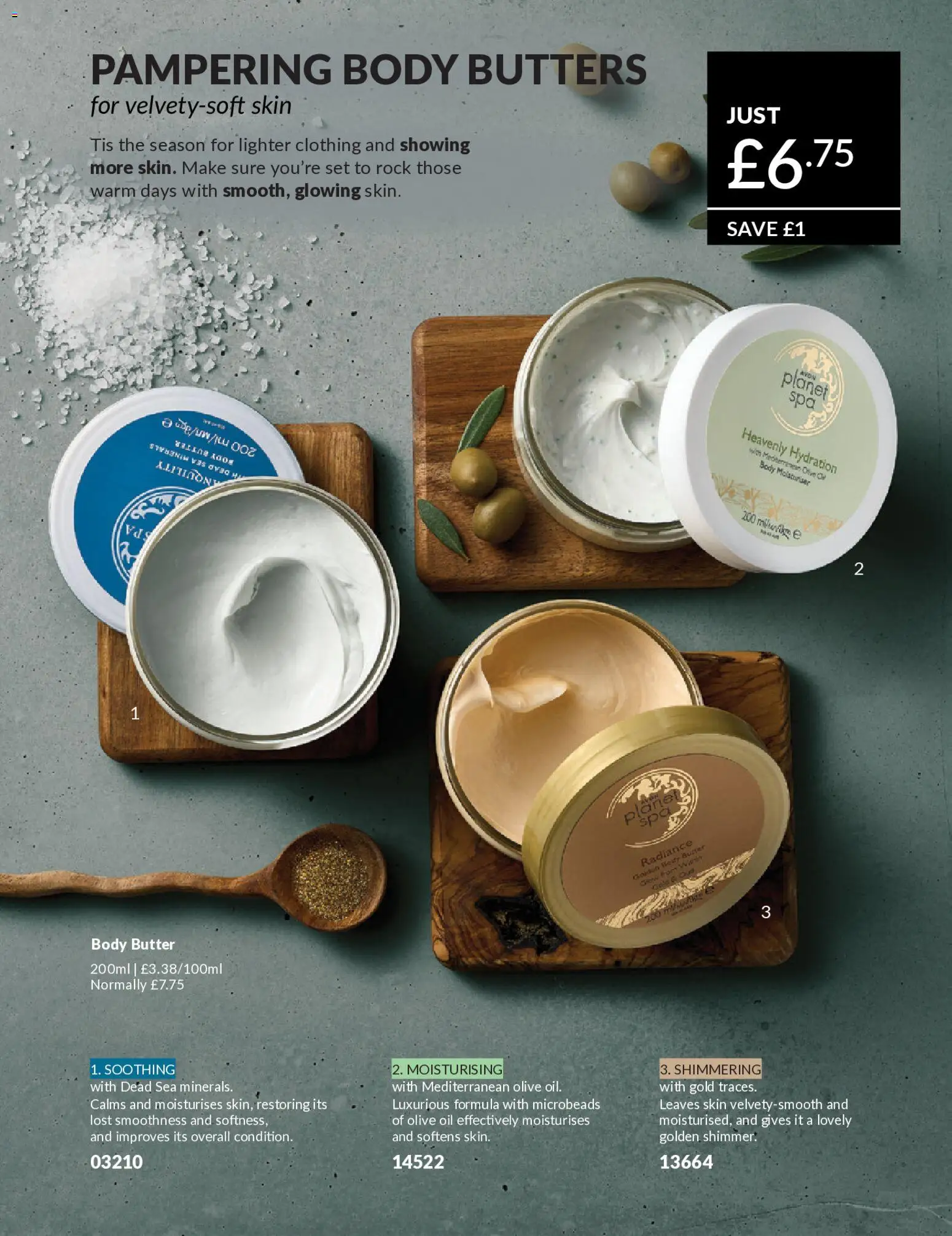 {H1} | Page: 200 | Products: Olive oil, Butter, Oil