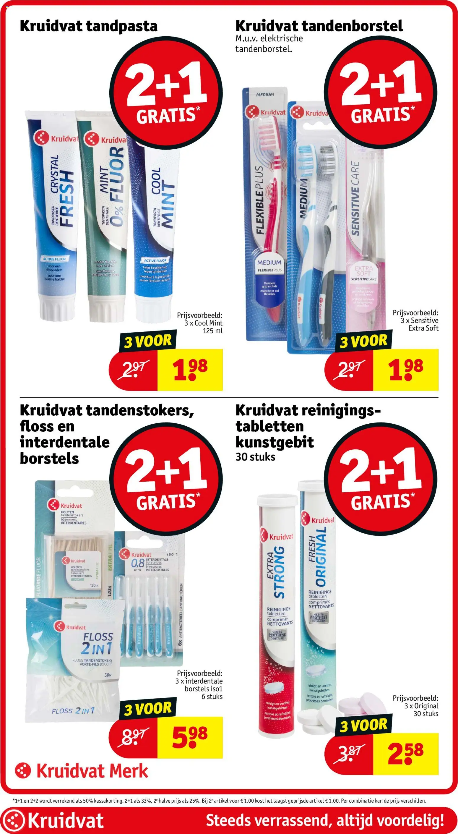 {H1} | Pagina: 32 | Producten: Tandenstokers, La, Borstels, Tandenborstel