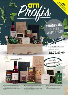 CITTI Markt Präsente Profis ab 21.10.2026 gültig