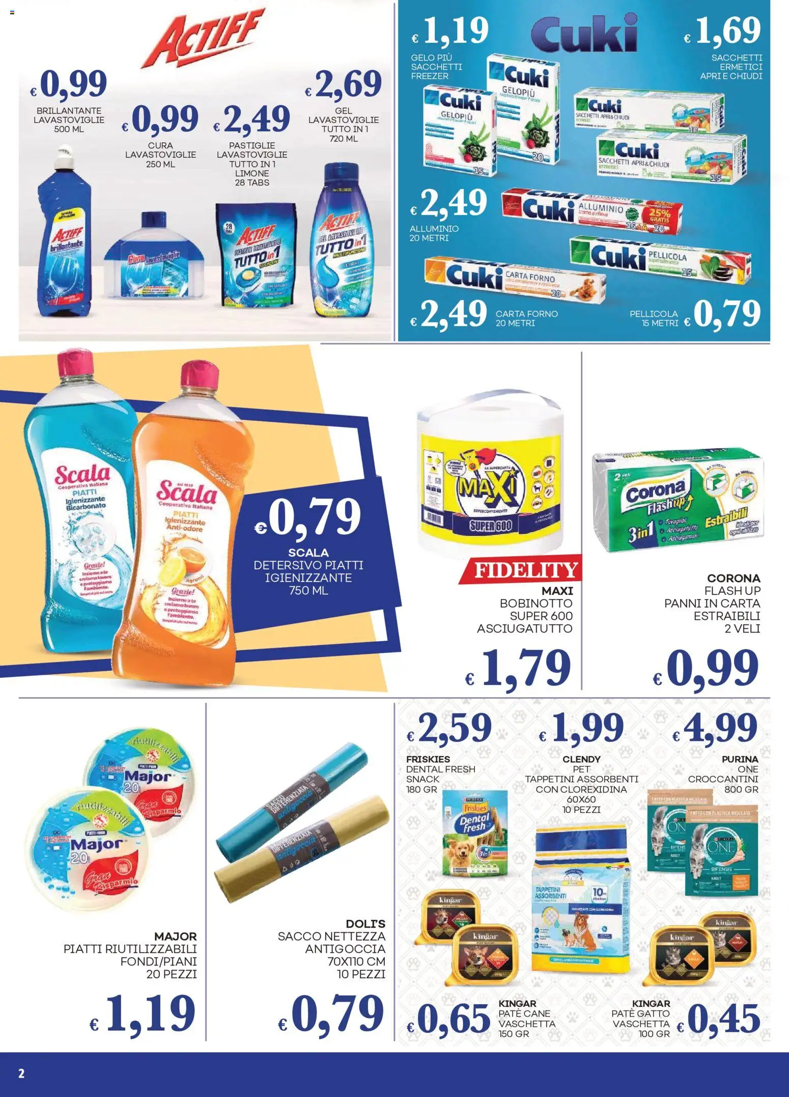 Volantino Pilato del 12.05.2026 | Pagina: 2 | Prodotti: Bicarbonato, Freezer, Scala, Pellicola