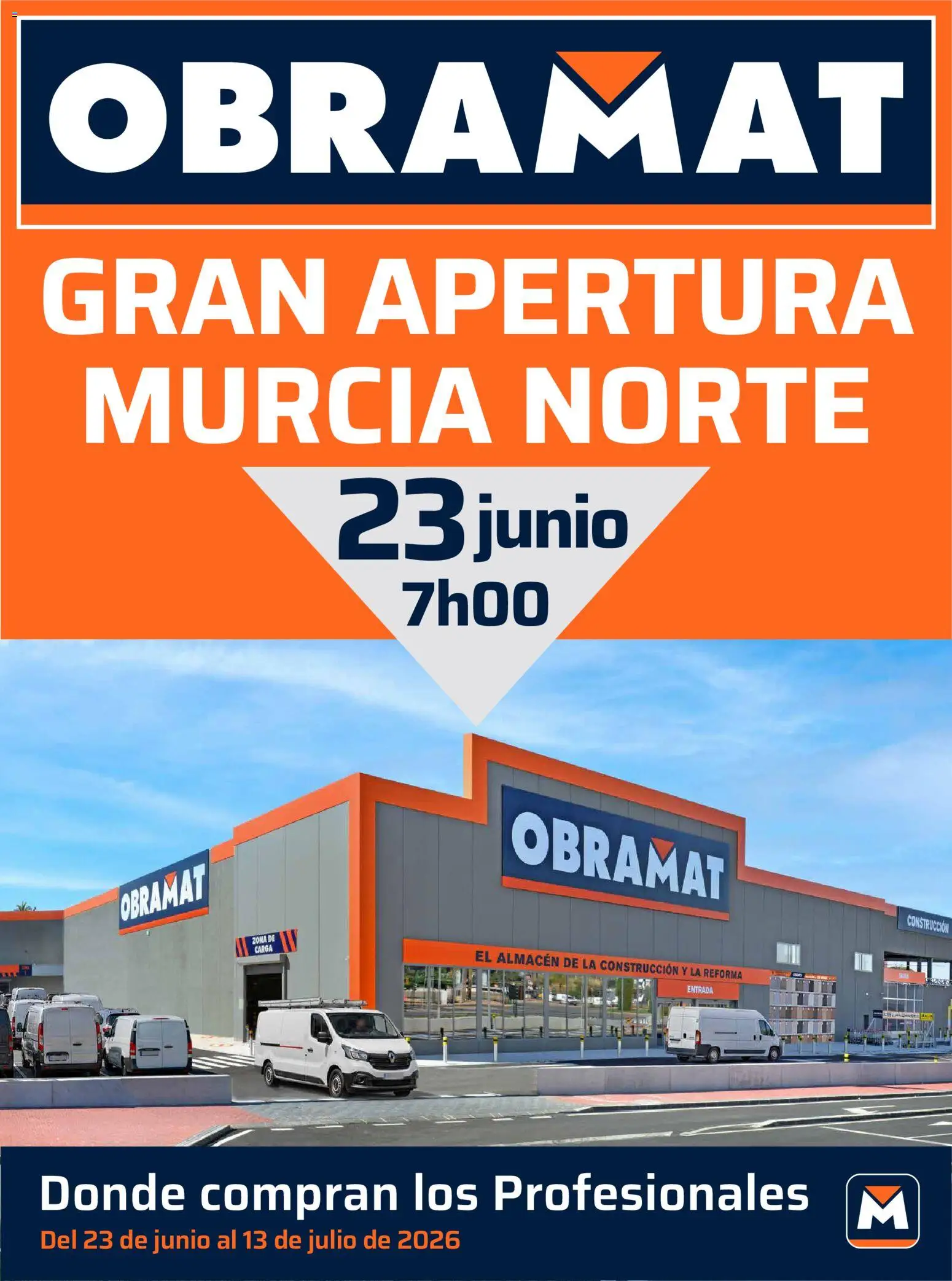 Obramat folleto │ válido desde el 23.06.2026 | Página: 1