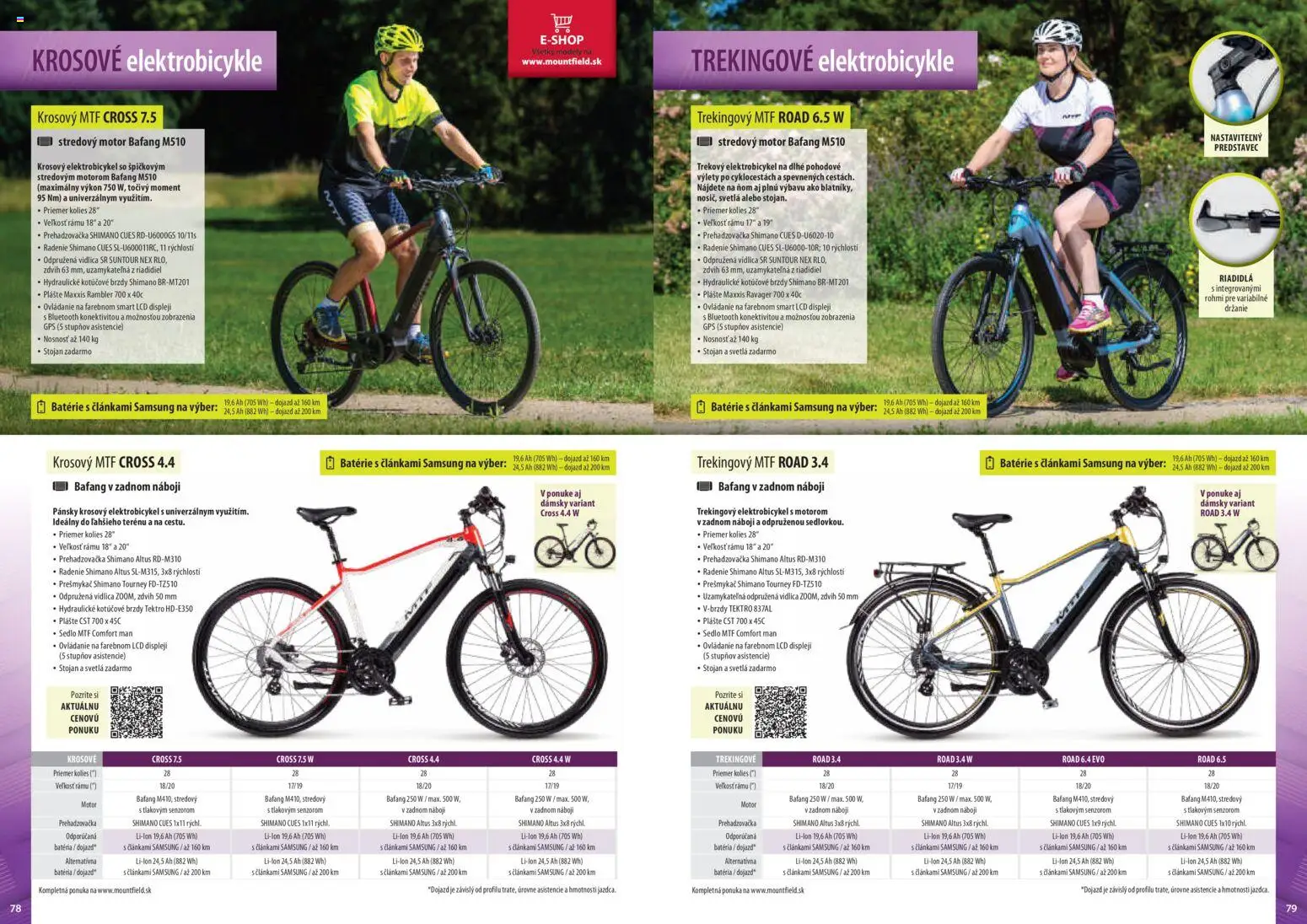 Nové Mountfield akcie – leták je platný od 25.03.2026 | Strana: 40 | Produkty: Gps, Elektrobicykel, Samsung