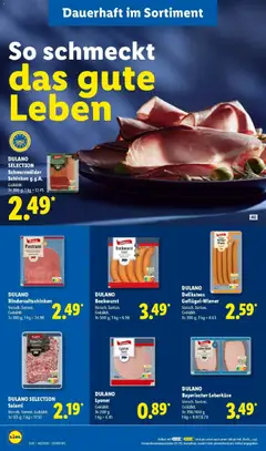 DULANO SELECTION Schwarzwälder Schinken g.g.A., Gekühlt. ab 28.09.2026 gültig | Seite: 18