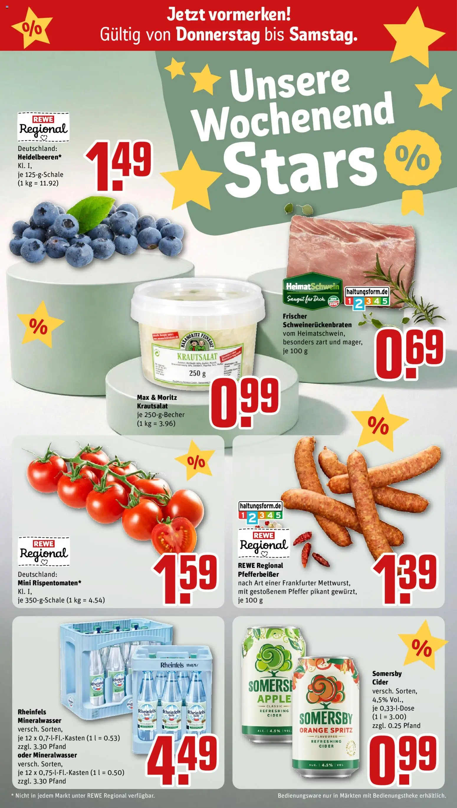 Rewe ihr Kaufpark Prospekt – gültig ab 31.08.2026 | Seite: 29 | Produkte: Mineralwasser, Apple, Pfeffer