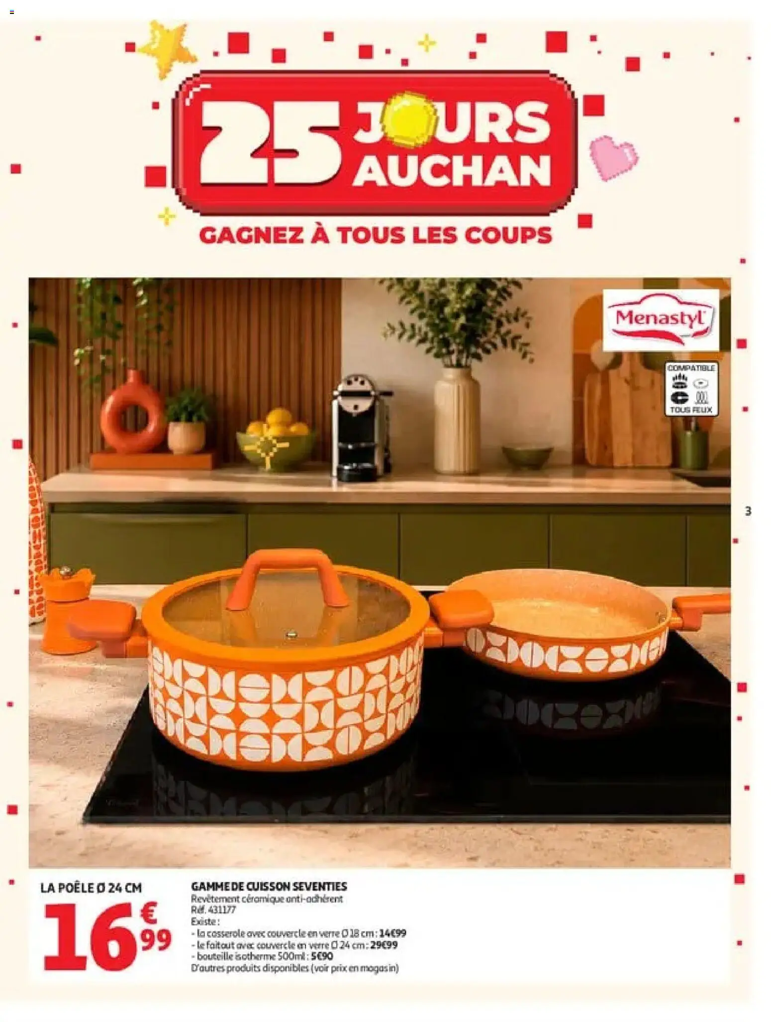 {H1} | Page: 3 | Produits: Couvercle, Faitout, Poêle, Casserole