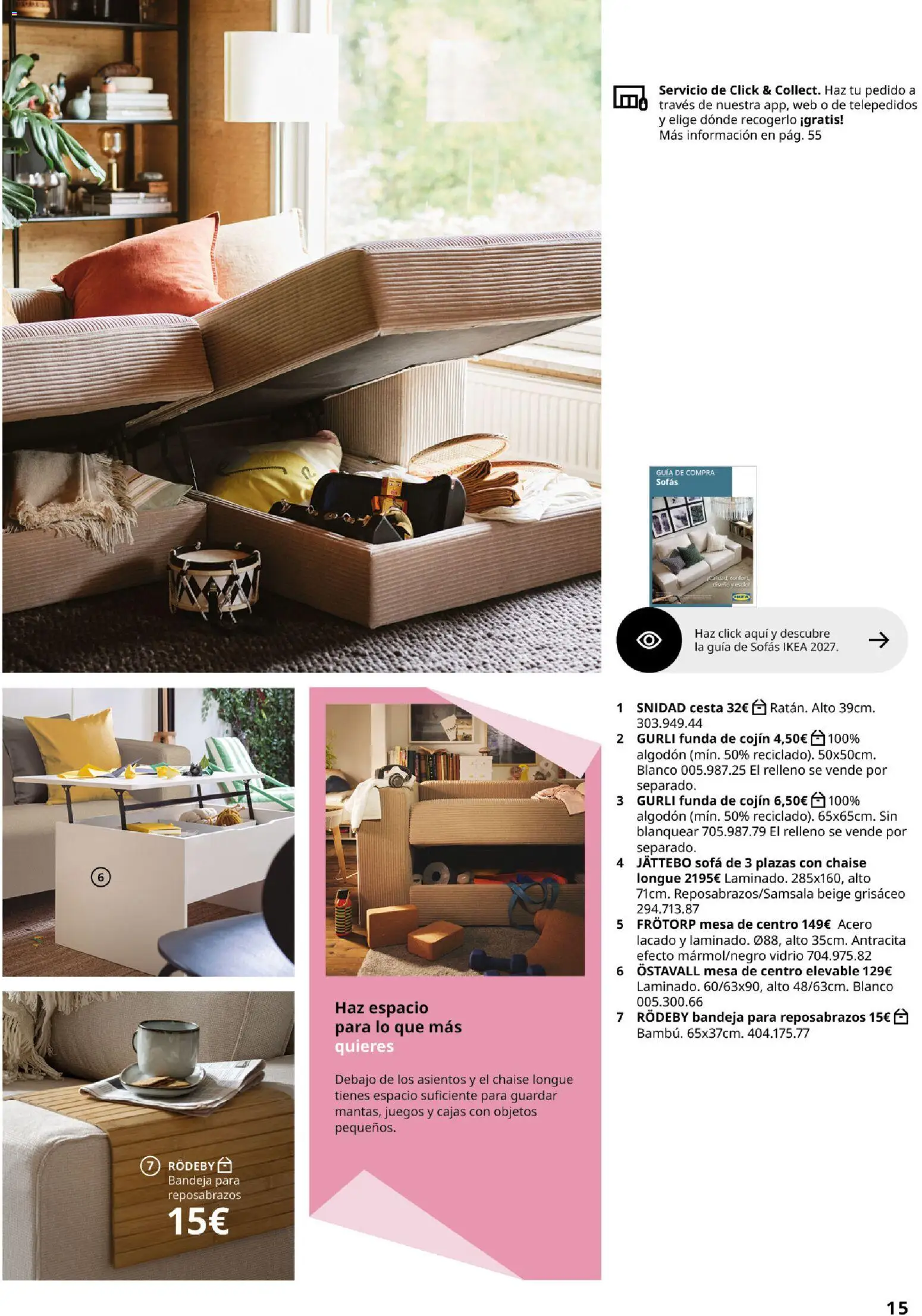 IKEA - Haz espacio para lo que más quieres │ válido desde el 01/09/2026 | Página: 15