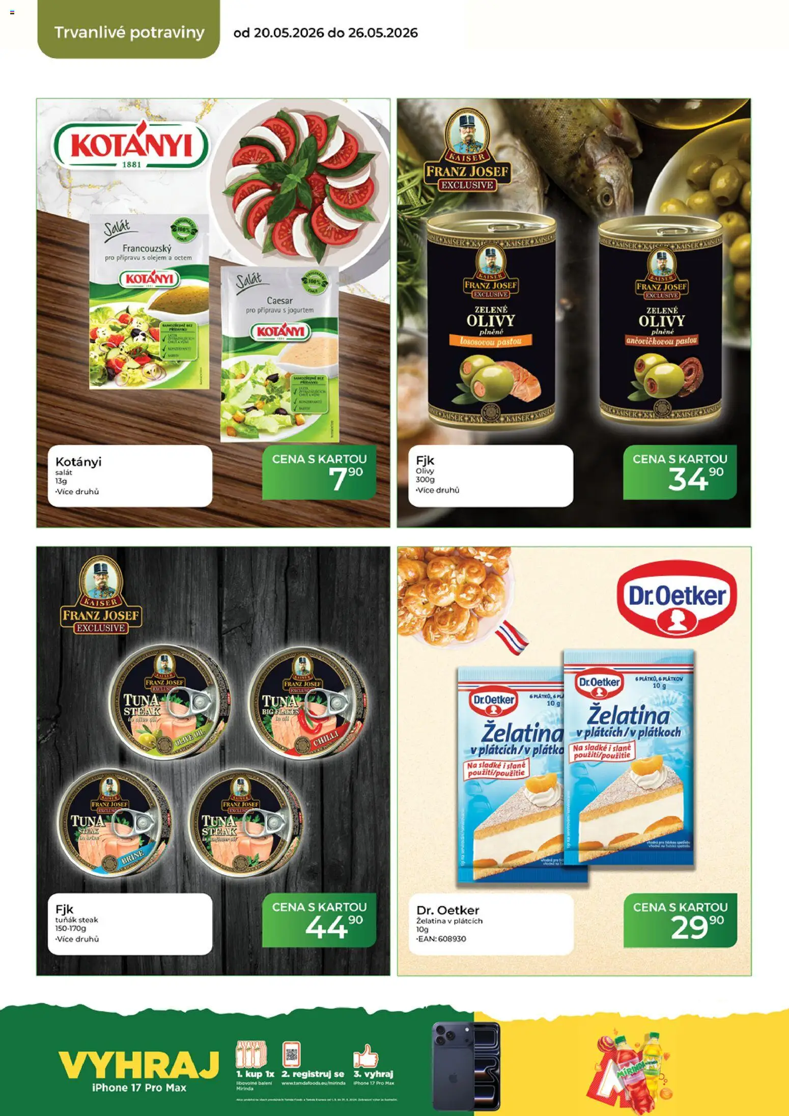 Tamda Foods leták od 20.05.2026 | Strana: 44 | Produkty: Tuňák, Iphone, Potraviny, Tuňák steak