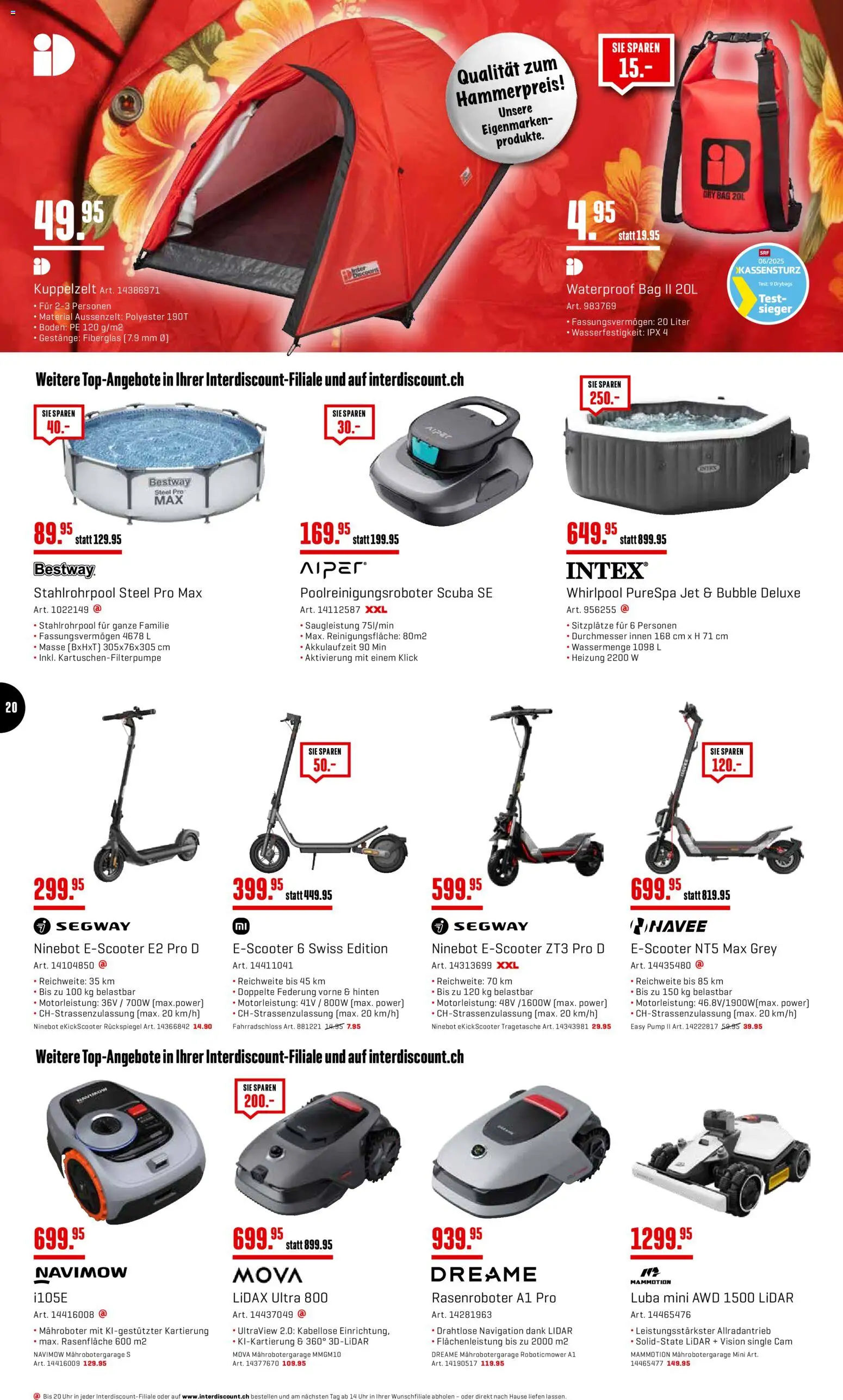 Interdiscount aktionen Wochen Knaller – gültig ab 11.05.2026 | Seite: 20 | Produkte: Navigation